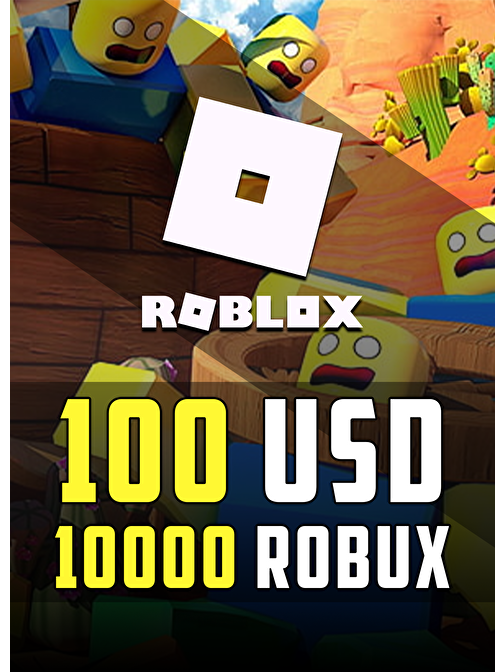 Roblox 10000 Robux 100 USD