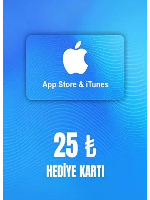 iTunes 25 TL Hediye Kartı