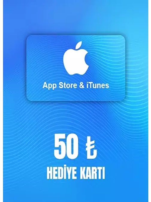 iTunes 50 TL Hediye Kartı