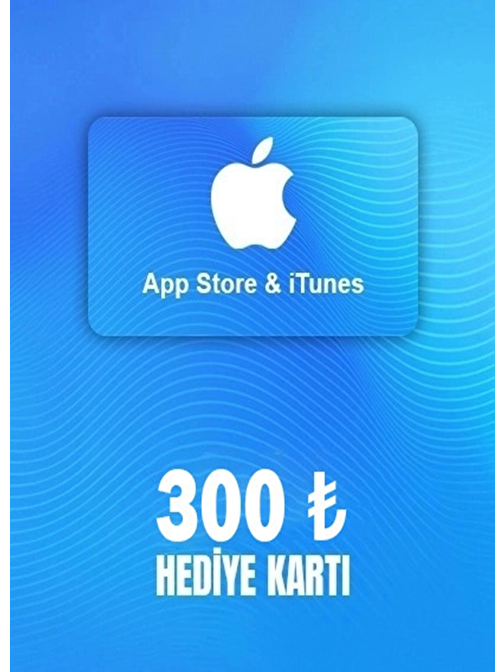 iTunes 300 TL Hediye Kartı