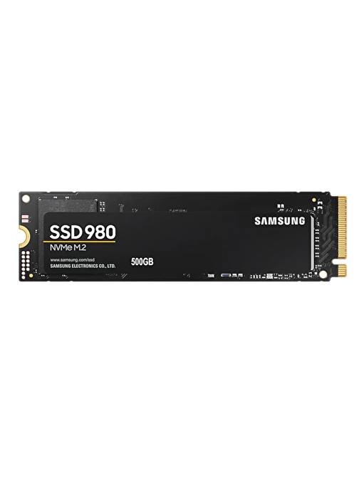 500GB SAMSUNG 980 3100/2600MB/s M.2 NVMe MZ-V8V500BW (Resmi Distribütör Garantili)