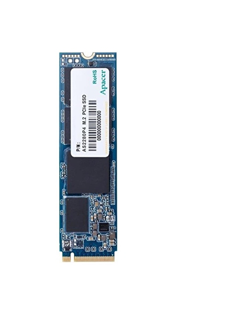 Apacer AS2280P4 512GB 2100/1500MB/s NVMe PCIe Gen3x4 M.2 SSD Disk (AP512GAS2280P4-1)