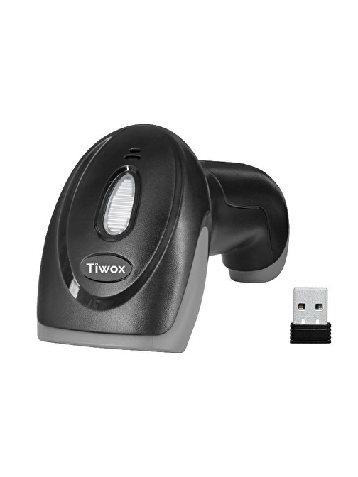 TIWOX VSK-120 2D KAREKOD KABLOSUZ BARKOD OKUYUCU + MINI USB DONGLE