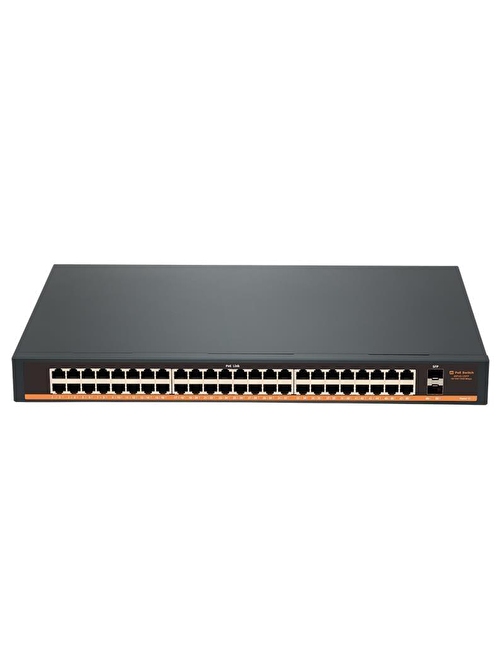 TIWOX TP-G4820-POE800W 48 PORT GIGABIT + 2X 1GB SFP UPLINK RACKMOUNT POE SWITCH