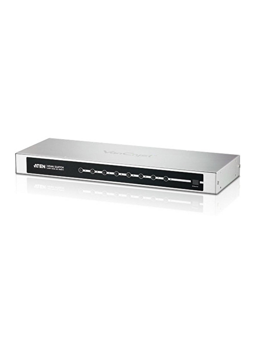 8 Port HDMI Switch, 8 giriş -  1 çıkış, Infrared Uzaktan Kumanda Cihazı ile birlikte