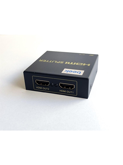 Beek 2 Port 4K HDMI Video Çoklayıcı, 3840 x 2160 piksel çözünürlük, HDMI 1.4, HDCP 1.4, USB güç kablosu dahil