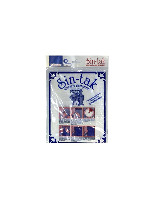 Sin-Tak Pratik Sineklik Çift Kanat Pencere İçin - 1,3m x 1,5m