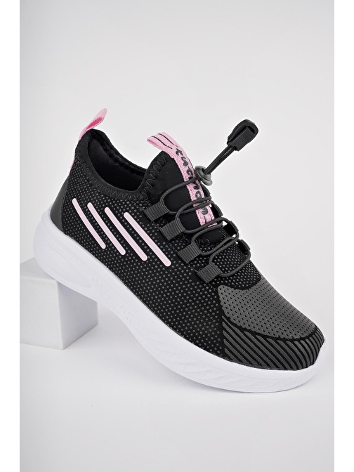 Muggo LUPİN Garantili Günlük Unisex Çocuk Bağcıklı Rahat Sneaker Spor Ayakkabı