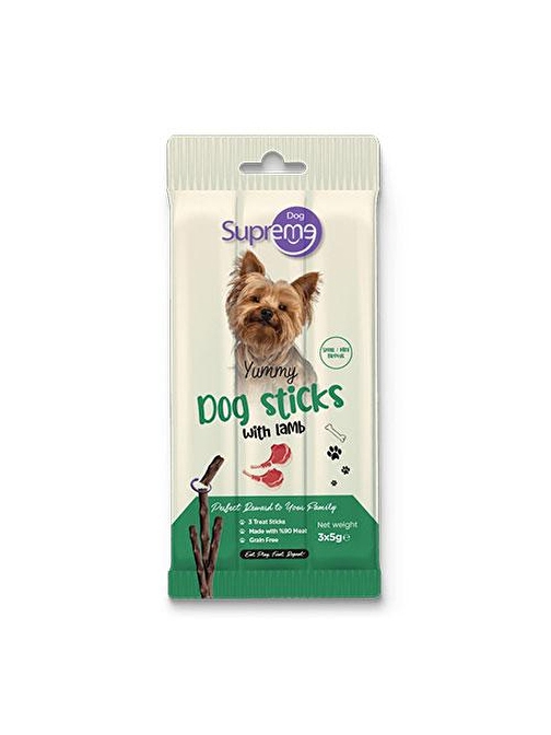 Supreme Dog Sticks Kuzulu Yetişkin Köpek Ödül Çubuğu 3x5 Gr