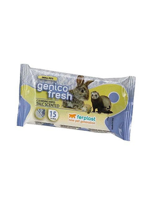 Ferplast Genico Fresh Kemirgen Temizlik Mendili 15 Adet