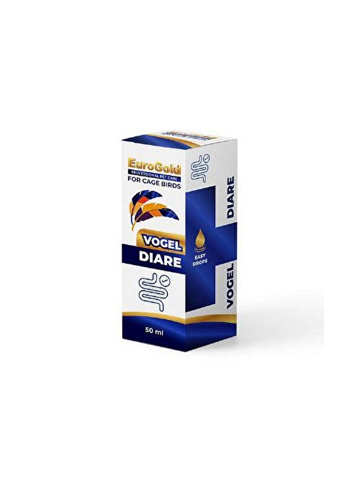 Eurogold Vogel Kuşlar İçin Diare Damla 50 Ml