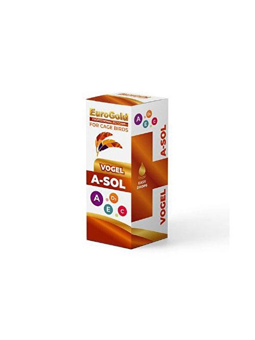 Eurogold Vogel Kuşlar İçin A-Sol Damla 50 Ml