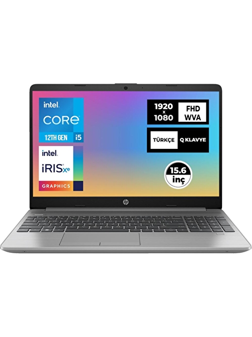 HP 250 G9 i5-1235U 8GB 256GB SSD 15.6" FHD Freedos Taşınabilir Bilgisayar 9M3G5AT 1