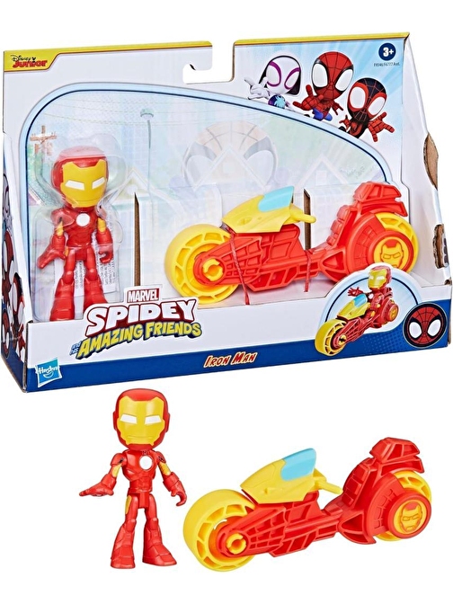 Hasbro Spidey And His Amazing Friends Iron Man Motor F6777-F9346