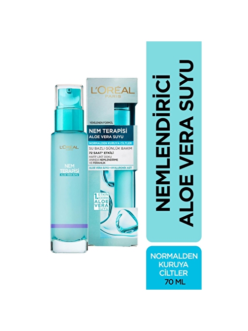 L'Oréal Paris Nem Terapisi Aloe Vera Suyu Normalden Kuruya Ciltler