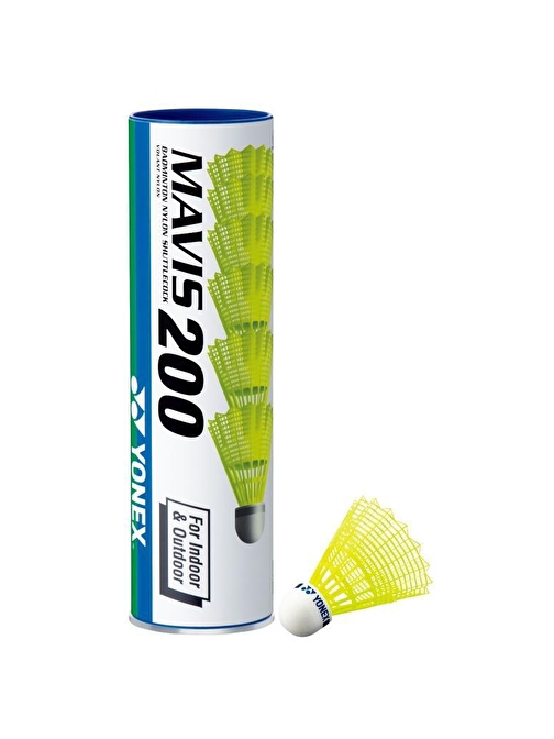 Yonex Mavis 200 Sarı Badminton Topu 6'lı