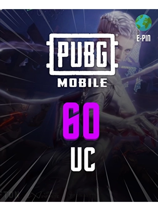 Pubg Mobile 60 UC GLOBAL Epin