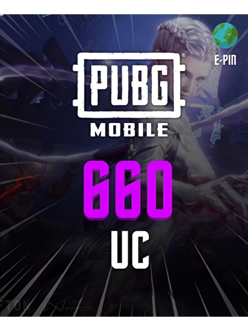 Pubg Mobile 660 UC GLOBAL Epin