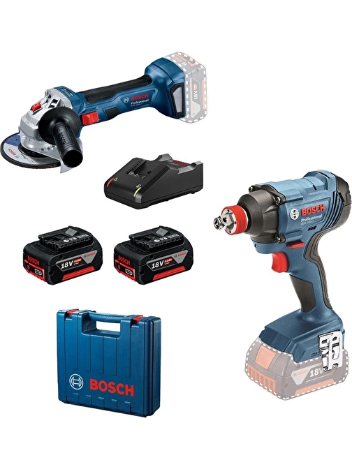 Bosch GDX 180-LI Somun Sıkma + Bosch GWS 180-LI Taşlama