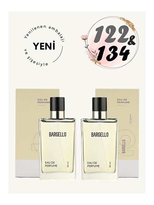 Kadın Parfüm Seti 122 Oriental 134 Oriental 50 ml Edp