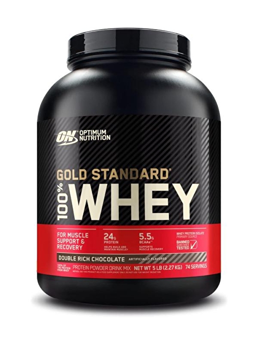 Optimum Gold Standard Whey Protein Tozu 2260 gr Çikolata Aromalı