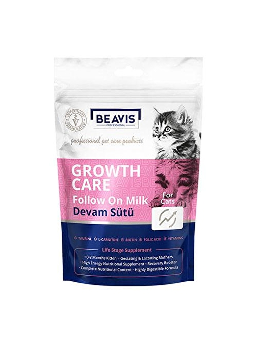 Beavis Growth Care Yavru Kedi Süt Tozu 200g