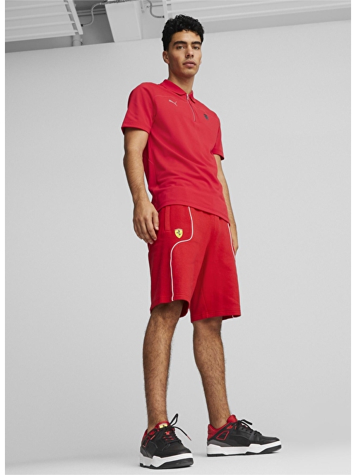 Puma 53816702 Ferrari Race Shorts Kırmızı Erkek Şort