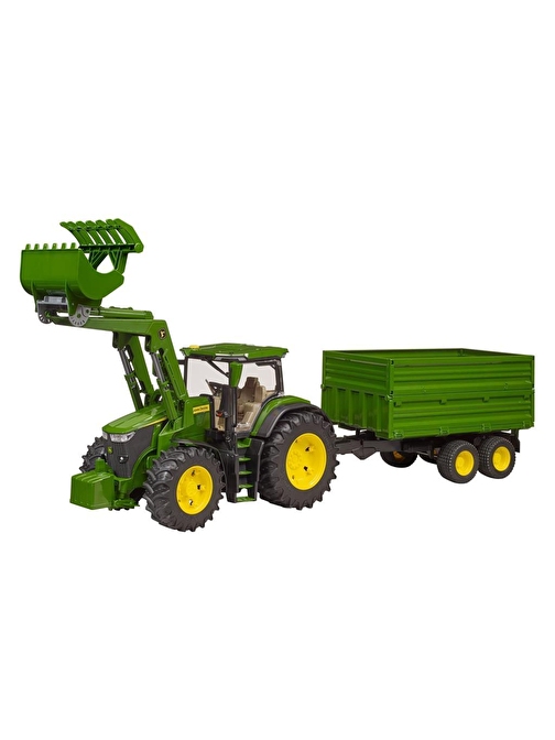 Bruder John Deere 7R 350 Kepçeli Traktör Ve Römork BR03155