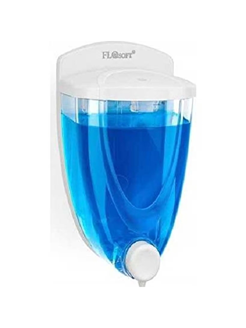 Flosoft Sıvı Sabunluk 350 ml Şeffaf F015