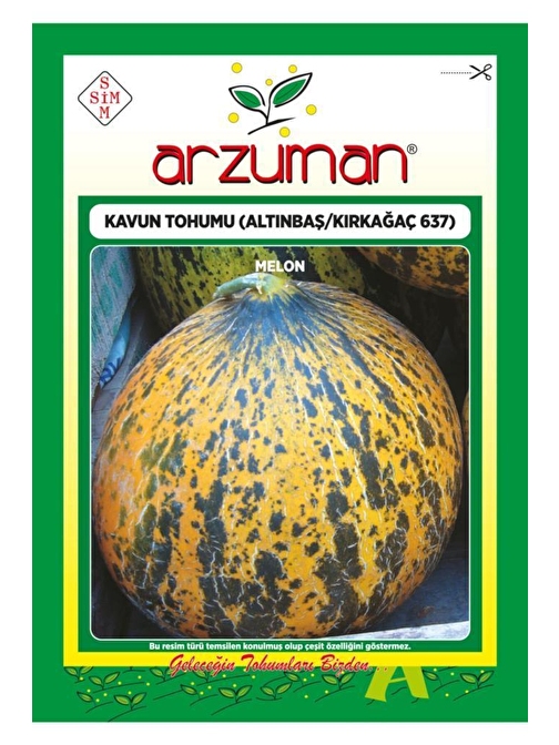 Kırkağaç Kavun Tohumu 250 Tohum 10 Gram (637-Altınbaş)