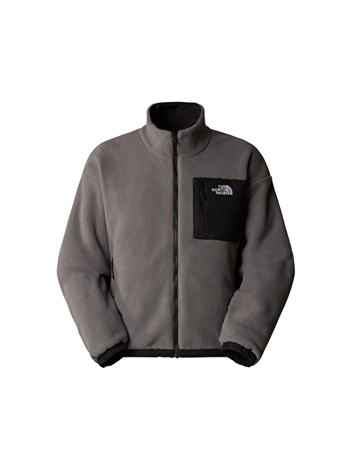 The North Face M Yumiori Reversible Jacket Erkek Çift Taraflı Polar Outdoor Ceketi NF0A89GTWOO1 Gri