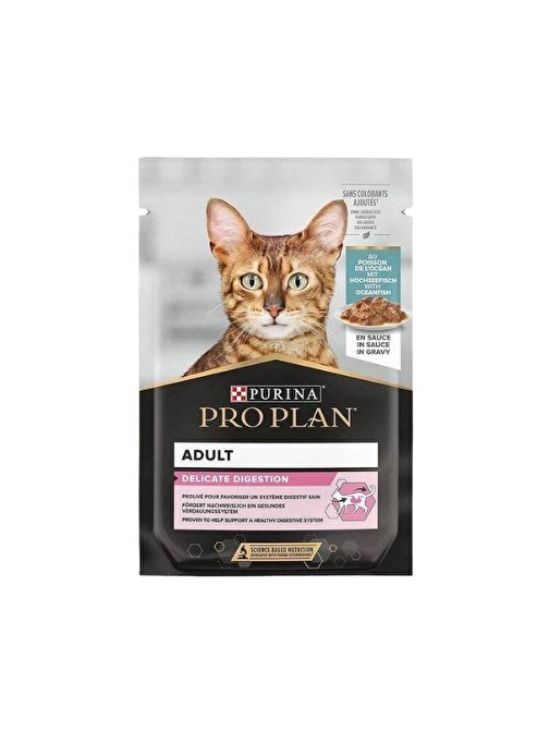 Pro Plan Okyanus Balıklı Pouch Yetişkin Konserve Kedi Maması 85 Gr