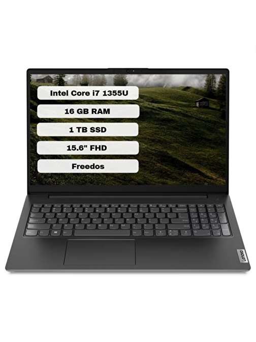 Lenovo V15 G4 Iru 83A100HXTR Intel Core I7 1355U 16GB 1tb SSD Freedos 15.6'' Fhd Taşınabilir Bilgisayar