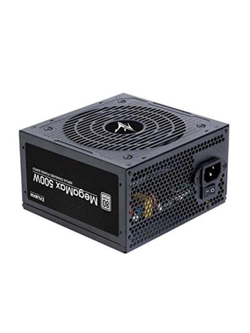 ZALMAN ZM500-TXII 500W 80+ DUAL FORWARD 120MM FAN POWER SUPPLY