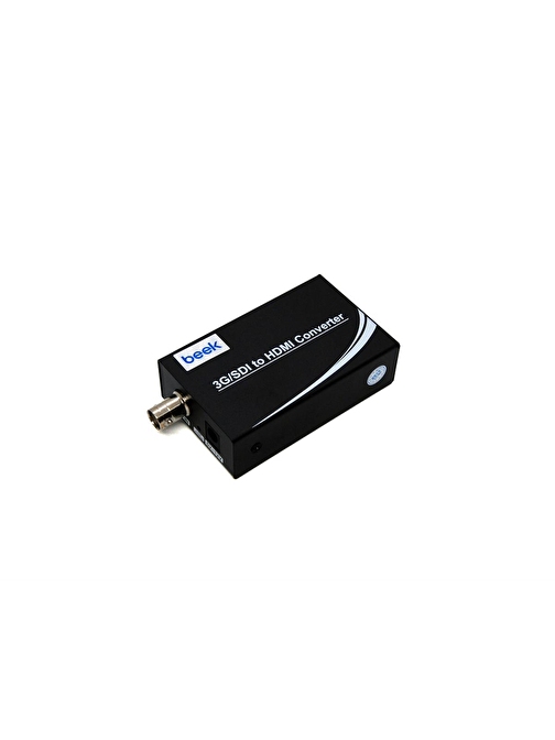 Beek 3G/SDI  HDMI Çevirici
Beek 3G/SDI to HDMI Converter
3G SDI Giriş
HDMI Çıkış
HDMI 1.3
HDCP 1.4 uyumlu
1080P