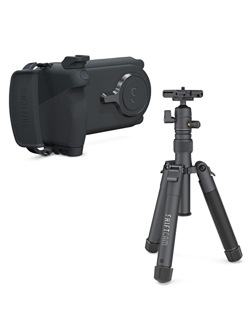 ShiftCam ProGrip - TravelPod Pro Tripod Fotoğraf ve Video Vlog Çekim Seti