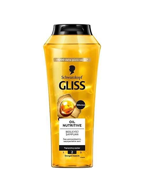 Glıss Şampuan Oıl Nutrıtıve Besleyici Yıpranmış Saçlar 500 Ml