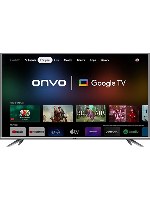 Onvo 65OV9000U 4K Ultra HD 65" 165 Ekran Uydu Alıcılı Google Smart LED TV