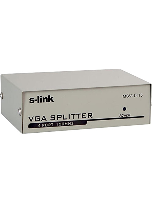 S-link msv-1415 1PC-4 Vga 150mhz Monitör Çoklayıcı