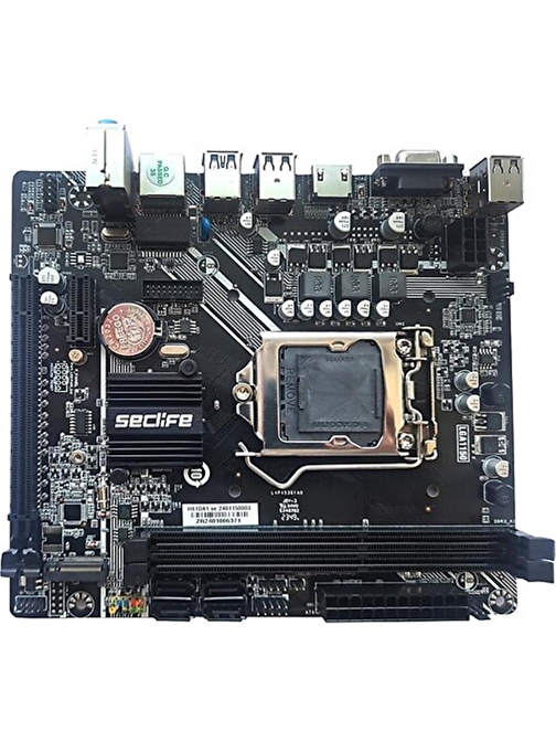 Seclife H81DA1 Intel LGA1150 H81 DDR3 MATX 1150p Anakart