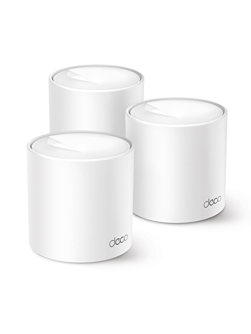 Tp-Link DECO X10 3Lü Wi-Fi 6 AX1500 Tüm Evi Kapsayan Mesh Wifi Sistemi