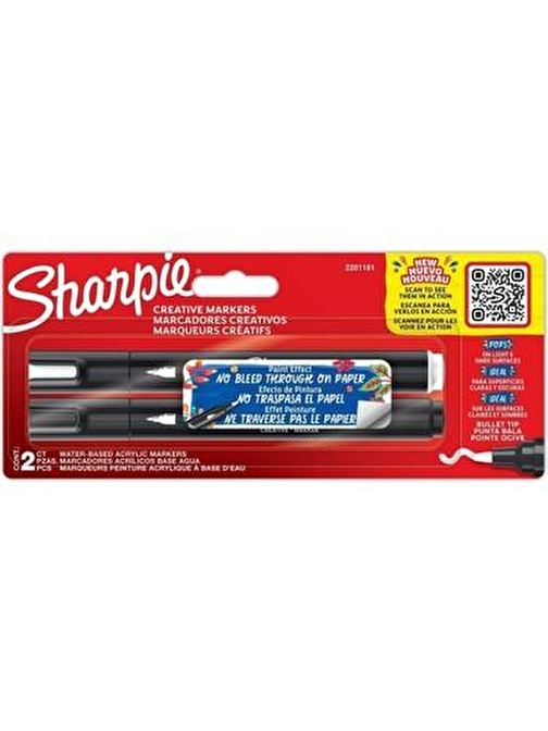 Sharpie Markör Akrilik Yuvarlak Uç 2 Li Bls 2201181