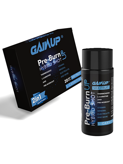 Gainup Pre-BurnUp Hybrid Shot Mix Fruit 20x50ml