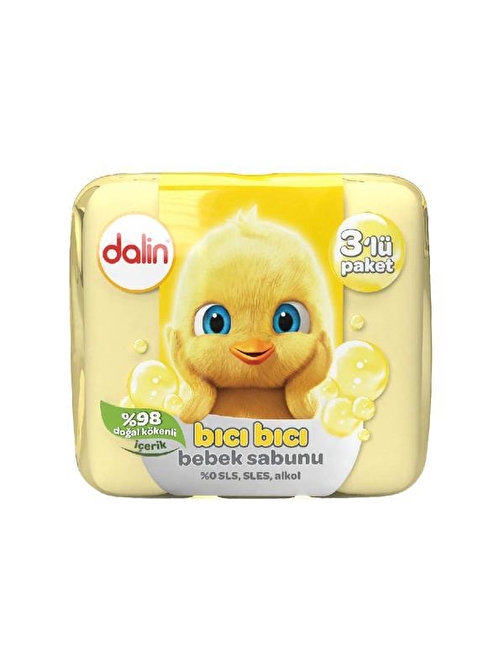 Dalin Bıcı Bıcı Bebek Sabunu 3x75gr 80808