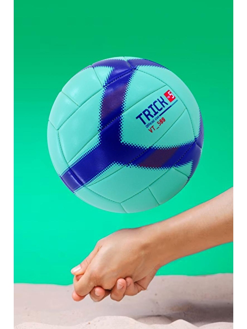 Telvesse VT-500 Trick Voleybol Topu Pompalı Yumuşak Doku Semi-Pro İç-Dış Mekan Soft Touch No:5 270 g