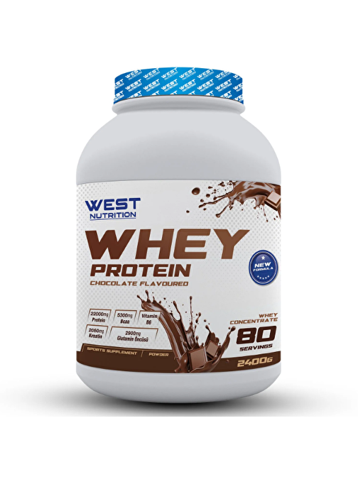 Whey  Whey Protein 2400 gr 80 Servis- Çikolata