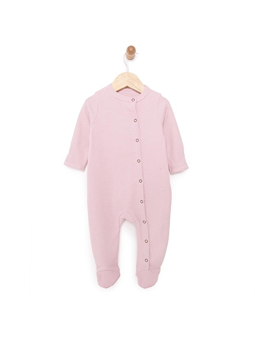 Newborn Fashion Club Yenidoğan Kız Kaşkorse Patikli Tulum Kız Bebek