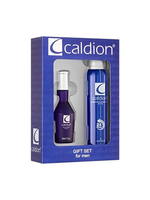 Caldion Classic Erkek Parfüm Seti 50 ml Edt + 150 ml Deodorant 8690973027436.