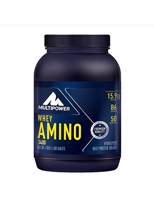 Multipower Whey Amino 3400 - 300 Tablet