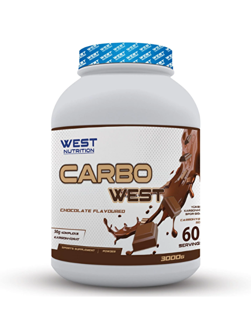 West CarboWest Karbonhidrat Kompleksi 3000 gr 60 Servis